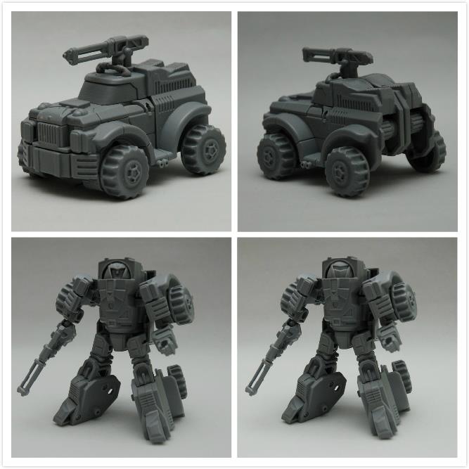 IGear Toys New MiniWarriors Cogz Bushwacker and Duneraker